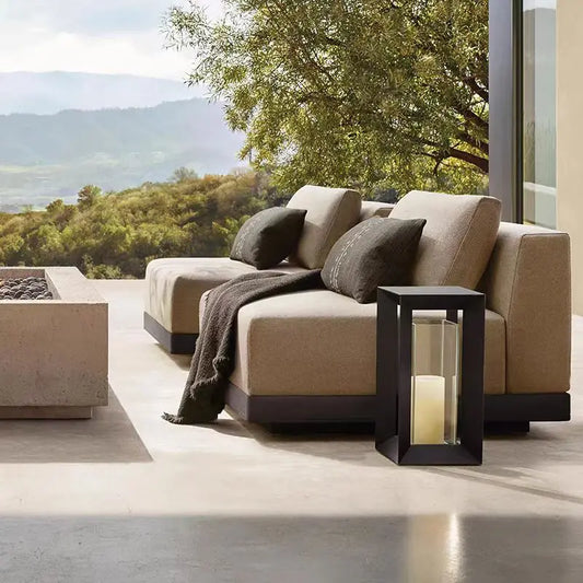 Canapé modulaire d'extérieur moderne