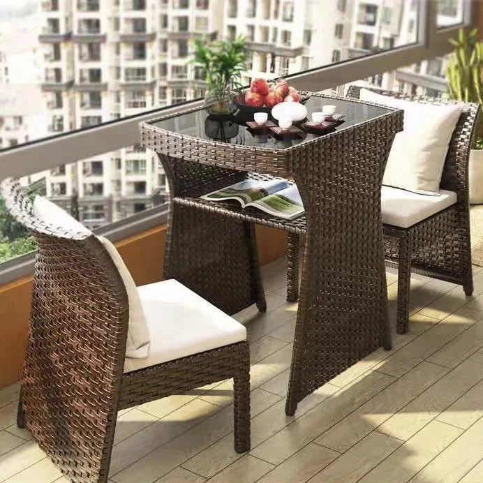 Ensemble table et chaises pour balcon