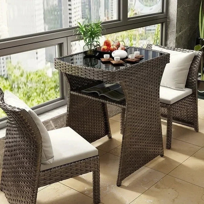 Ensemble table et chaises pour balcon